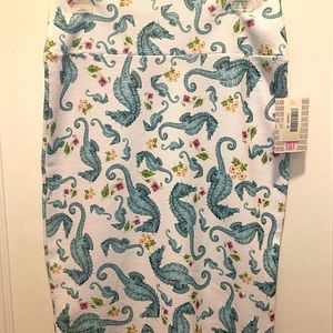 LuLaRoe Cassie Skirt- Seahorse